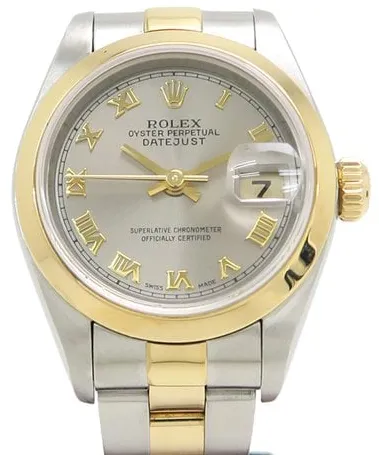 Rolex Lady-Datejust 79163 26mm Gold/steel White