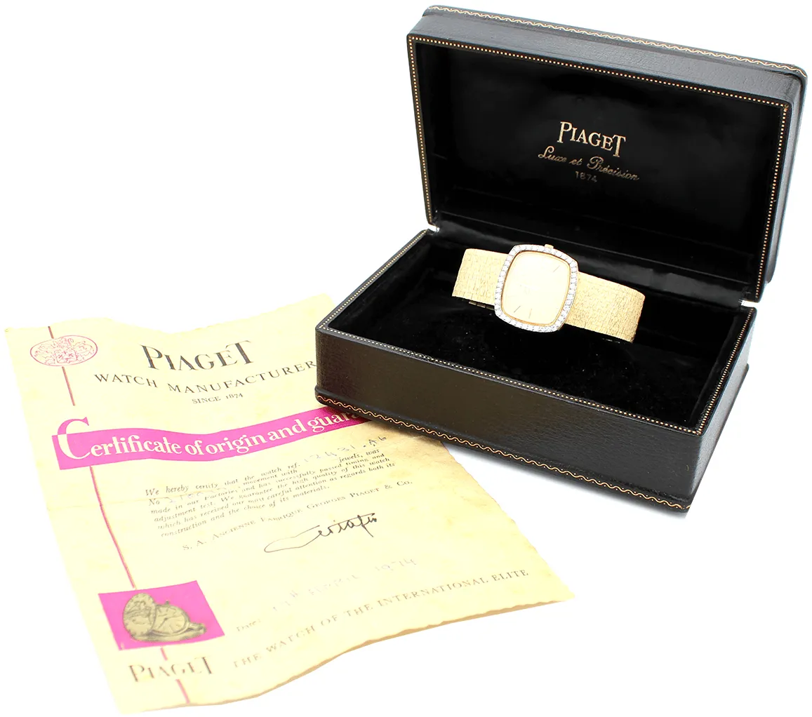 Piaget 12431A6 32mm Ouro 18Kt 7