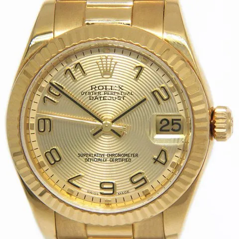 Rolex Datejust 31 178278 31mm Yellow gold