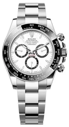 Rolex Daytona 126500LN 40mm Stainless steel White