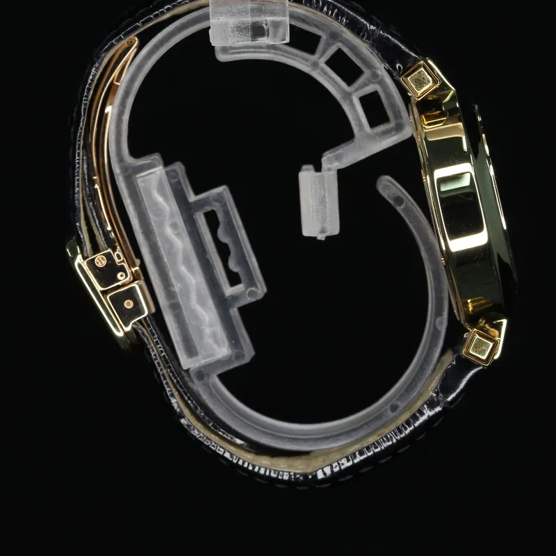 Cartier Pasha 2811 32mm Rose gold Silver with Diamonds 7