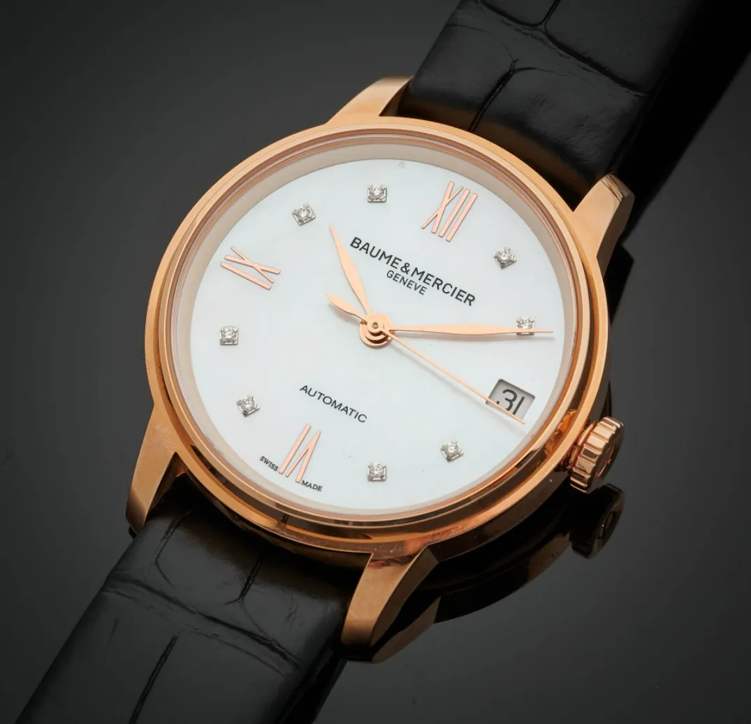 Baume & Mercier Classima 31mm Rose gold Mother-of-pearl