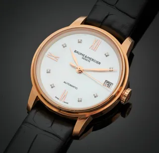 Baume & Mercier Classima Rose gold White