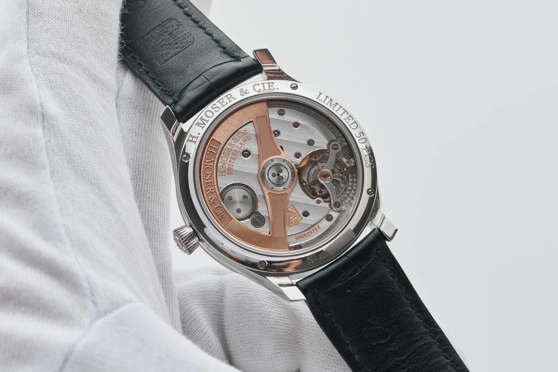 H. Moser & Cie. Endeavour 1200-1221 40mm Stainless steel Artistic dial 1