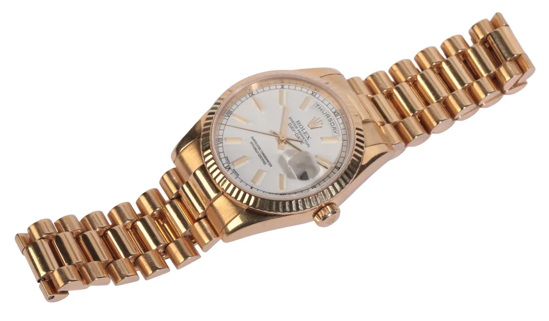 Rolex Day-Date 36 118238 36mm Yellow gold Cream 2