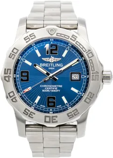 Breitling Colt A74387 Stainless steel Blue Quarter Arabic