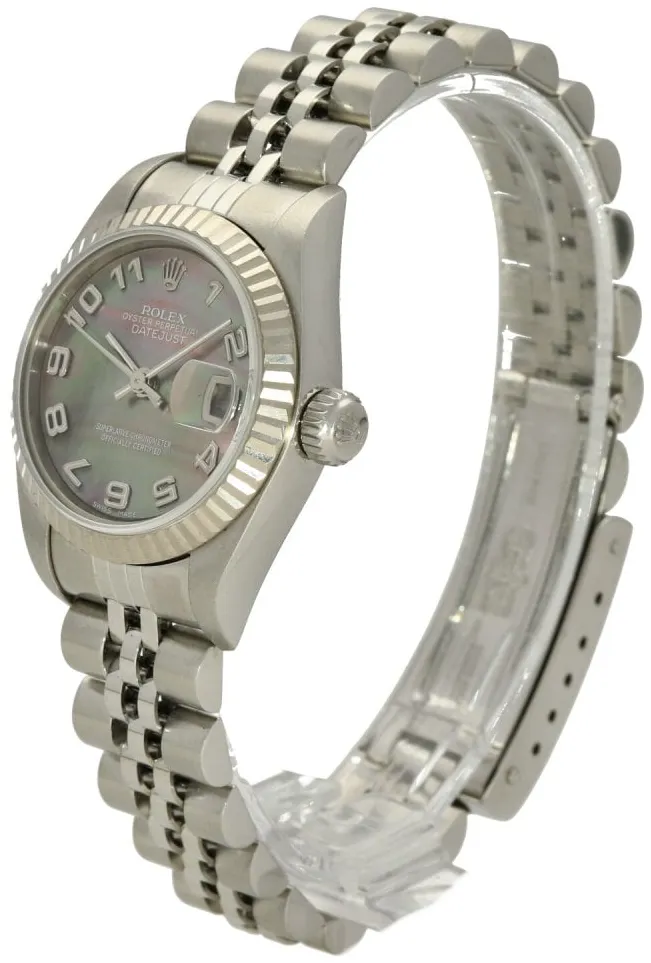 Rolex Lady-Datejust 79174 26mm White gold and Stainless steel Blue 2