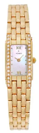 Movado 73 16 9697 14mm 18k yellow gold Mother-of-pearl