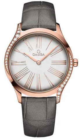 Omega De Ville 428.58.36.60.02.001 36mm Rose gold Silver