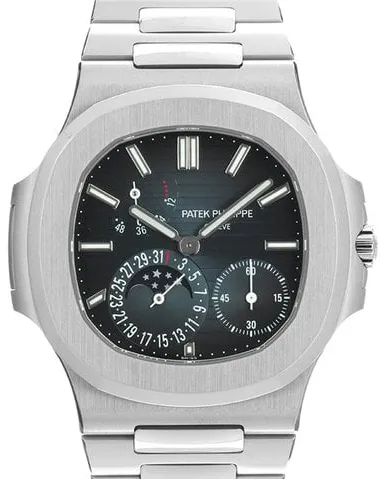 Patek Philippe Nautilus Moonphase 5712/1A-001 40mm Stainless steel Blue