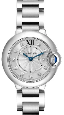 Cartier Ballon Bleu 28mm WE902073 29mm Stainless steel Silver