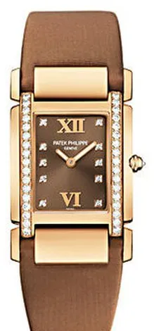 Patek Philippe Twenty~4 4920R-001 25mm Rose gold and 18k rose gold Brown