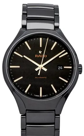 Rado True R27056162 40mm Black ceramic Black