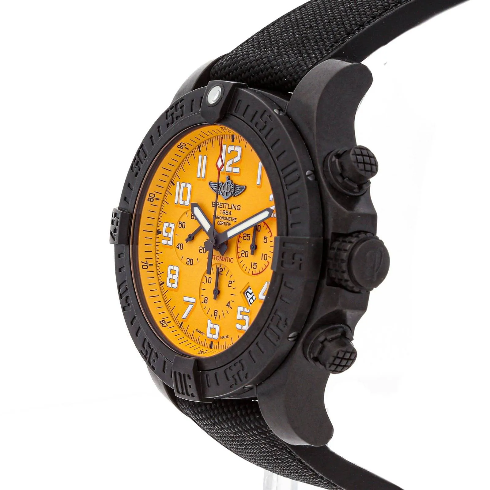 Breitling Avenger Hurricane Titanium Yellow 2