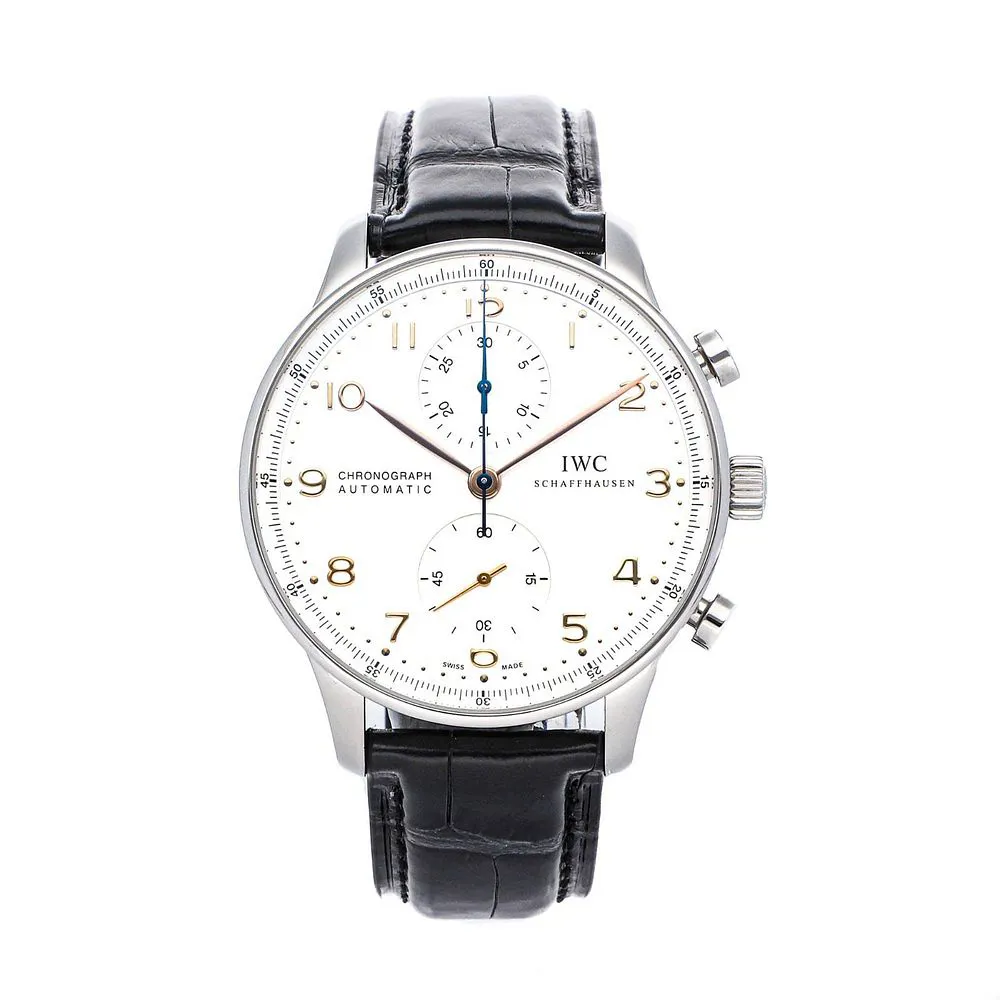 IWC Portuguese Chronograph nullmm Stainless steel White
