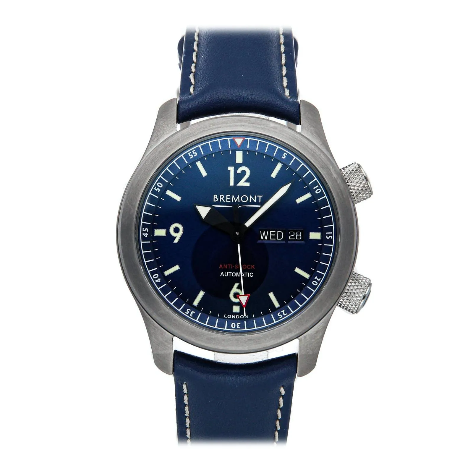 Bremont U-2 Stainless steel Blue