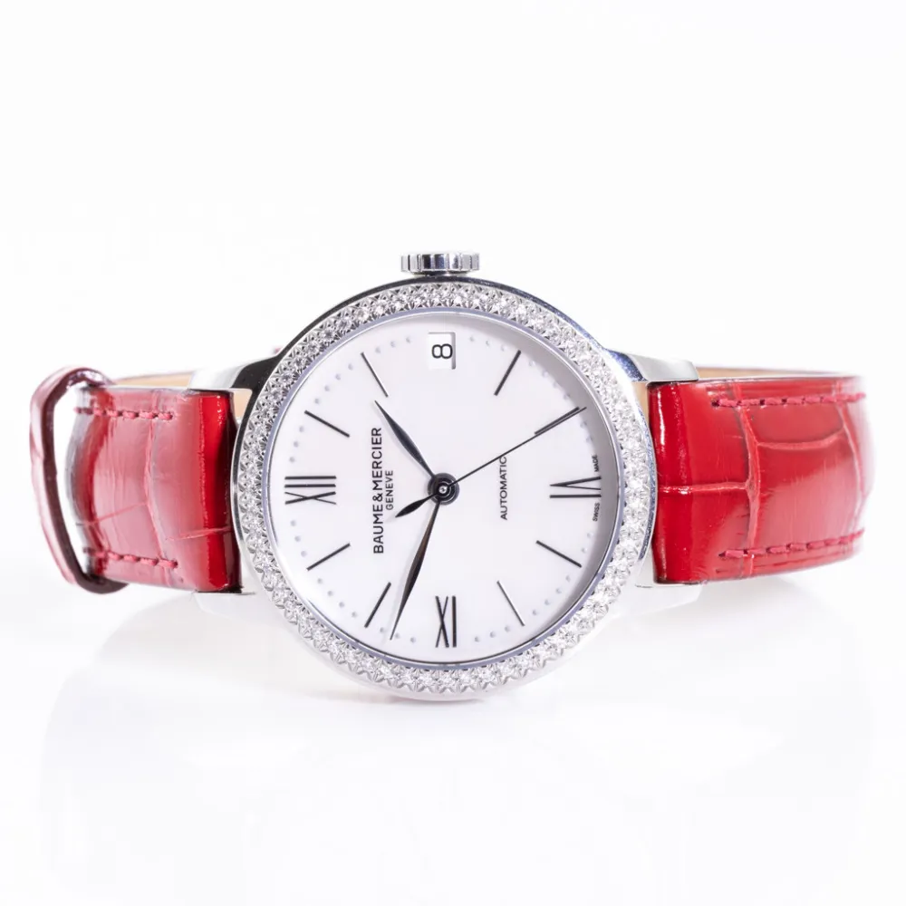 Baume & Mercier Classima MOA10546 31mm Stainless steel and diamond-set Mother-of-pearl