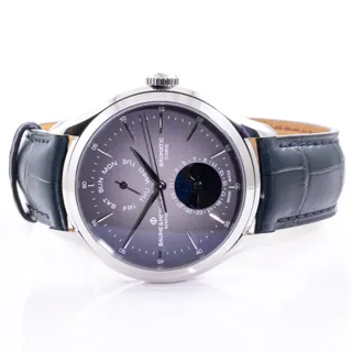 Baume & Mercier Clifton MOA10548 Stainless steel Gray