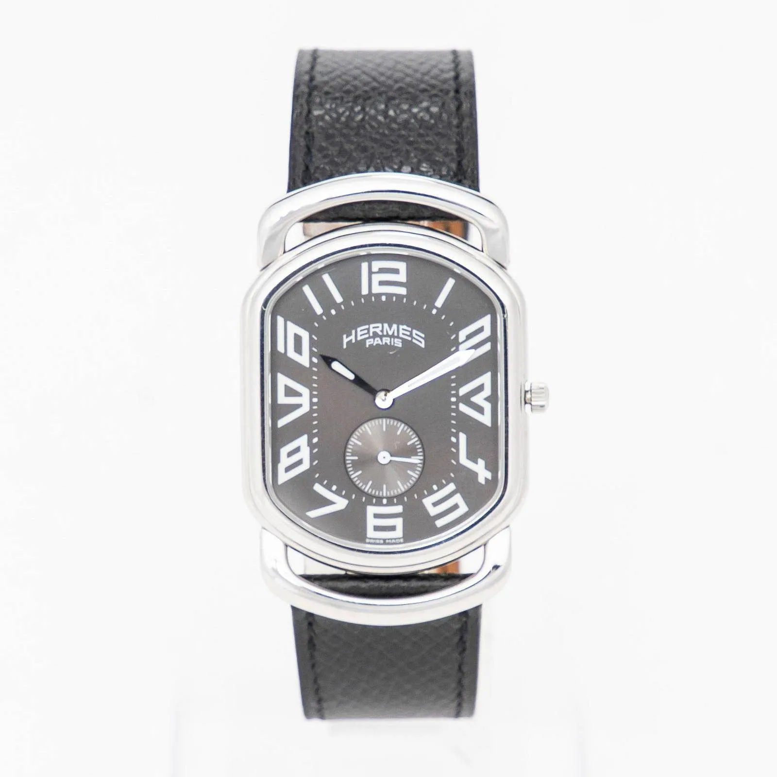 Hermès Rallye Stainless steel Black