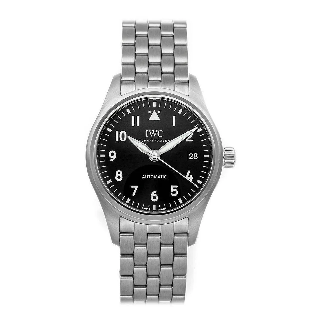 IWC Pilot IW324010 36mm Stainless steel Black