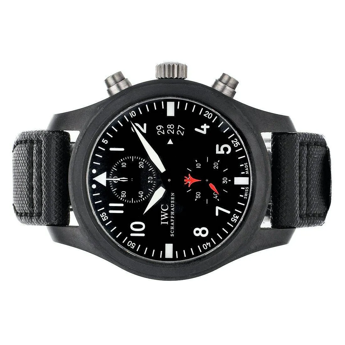 IWC Pilot Top Gun 46mm Ceramic Black 1