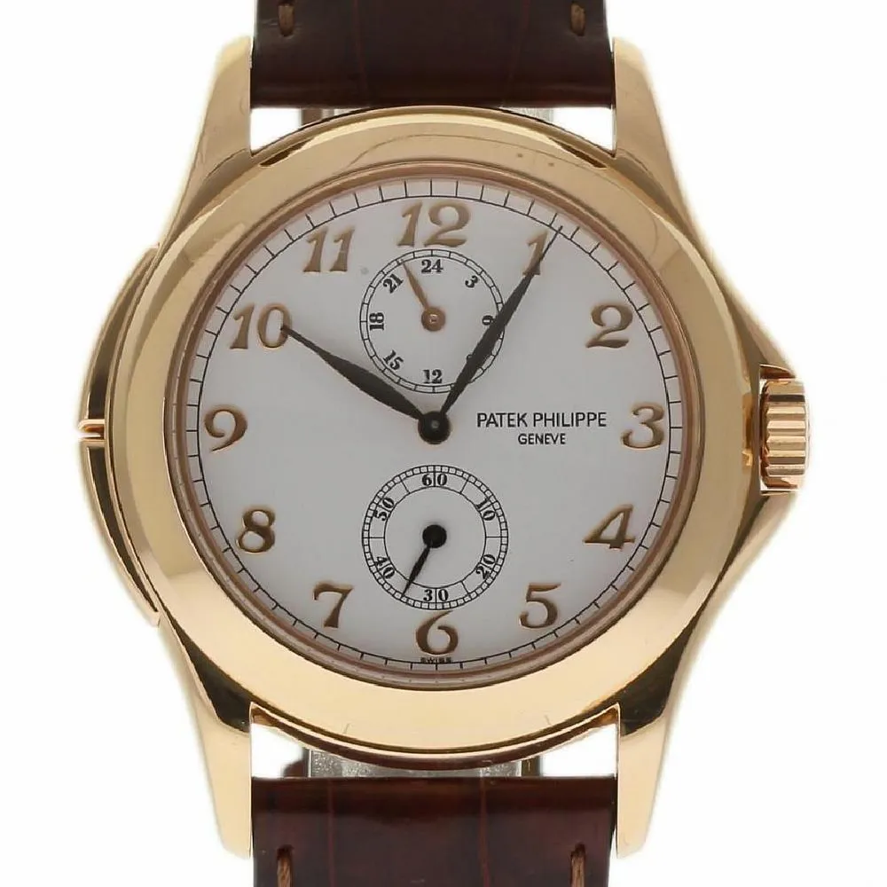 Patek Philippe Calatrava 5134R 37mm Rose gold White