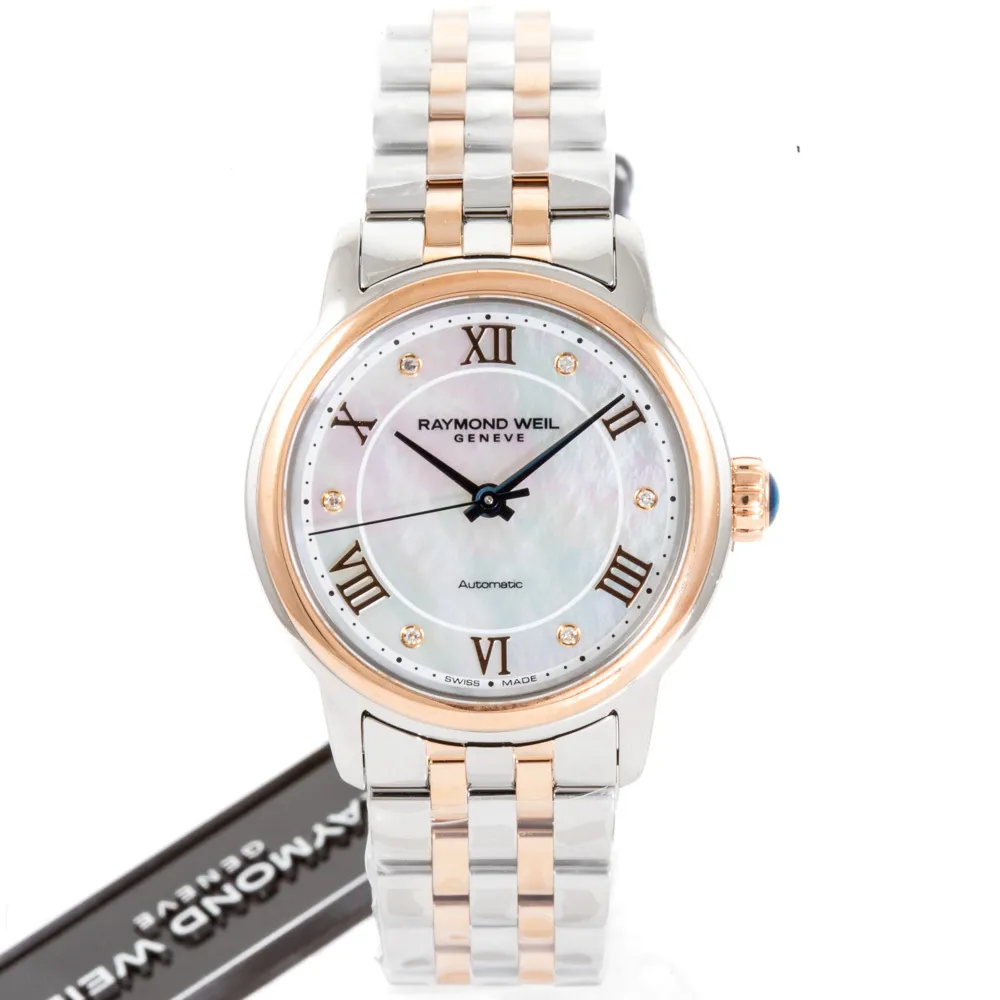 Raymond Weil Maestro 2131-SP5-00966 31mm Rose gold and Stainless steel and PVD Mother-of-pearl