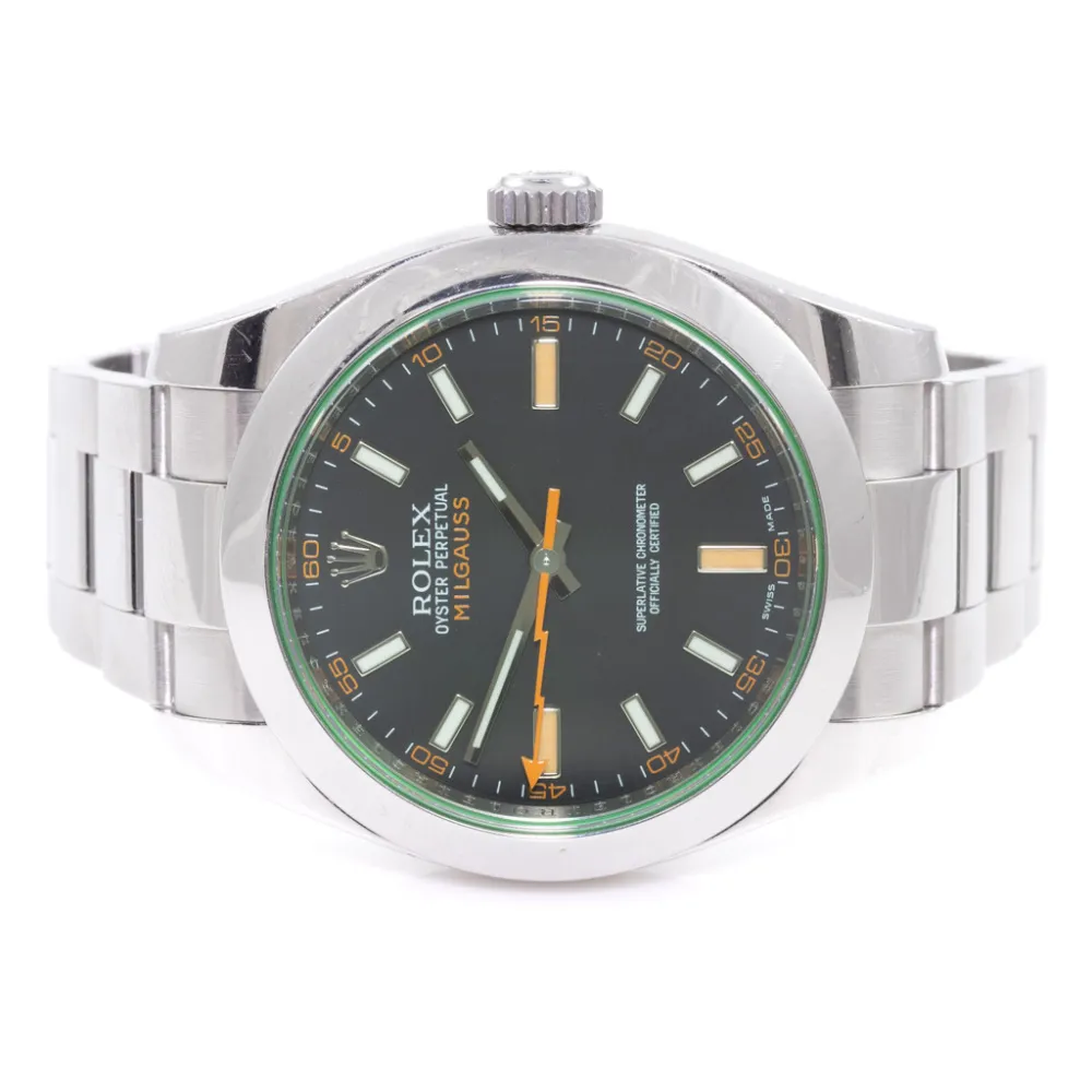 Rolex Milgauss 116400GV 40mm Stainless steel Black