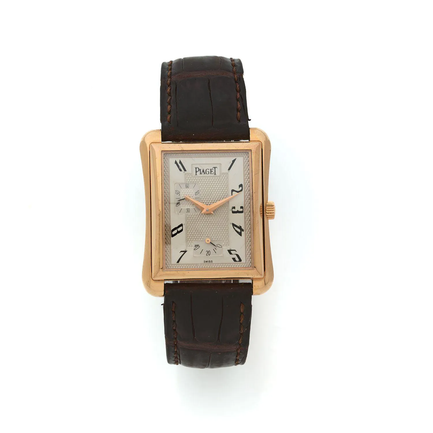 Piaget Emperador 18900 40mm Rose gold Silver