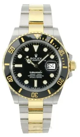 Rolex Submariner 126613LN 41mm Yellow gold and Stainless steel Black