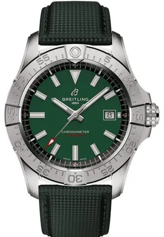 Breitling Avenger A17328101L1X1 42mm Stainless steel Green