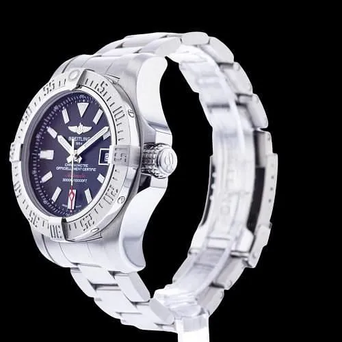 Breitling Avenger II Seawolf 45mm Stainless steel Black 1