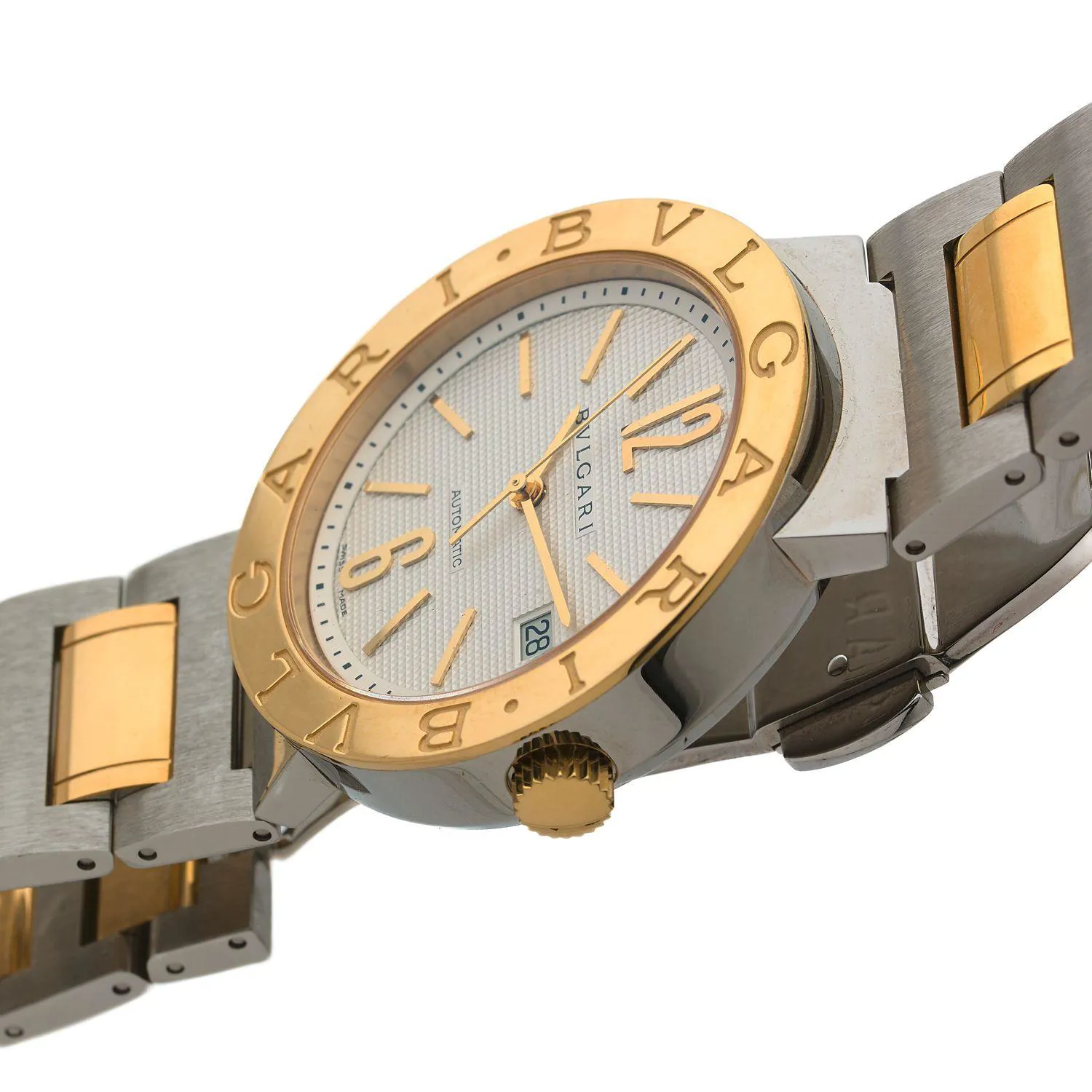 Bulgari Bulgari BB38SG 38mm Yellow gold Silver 1