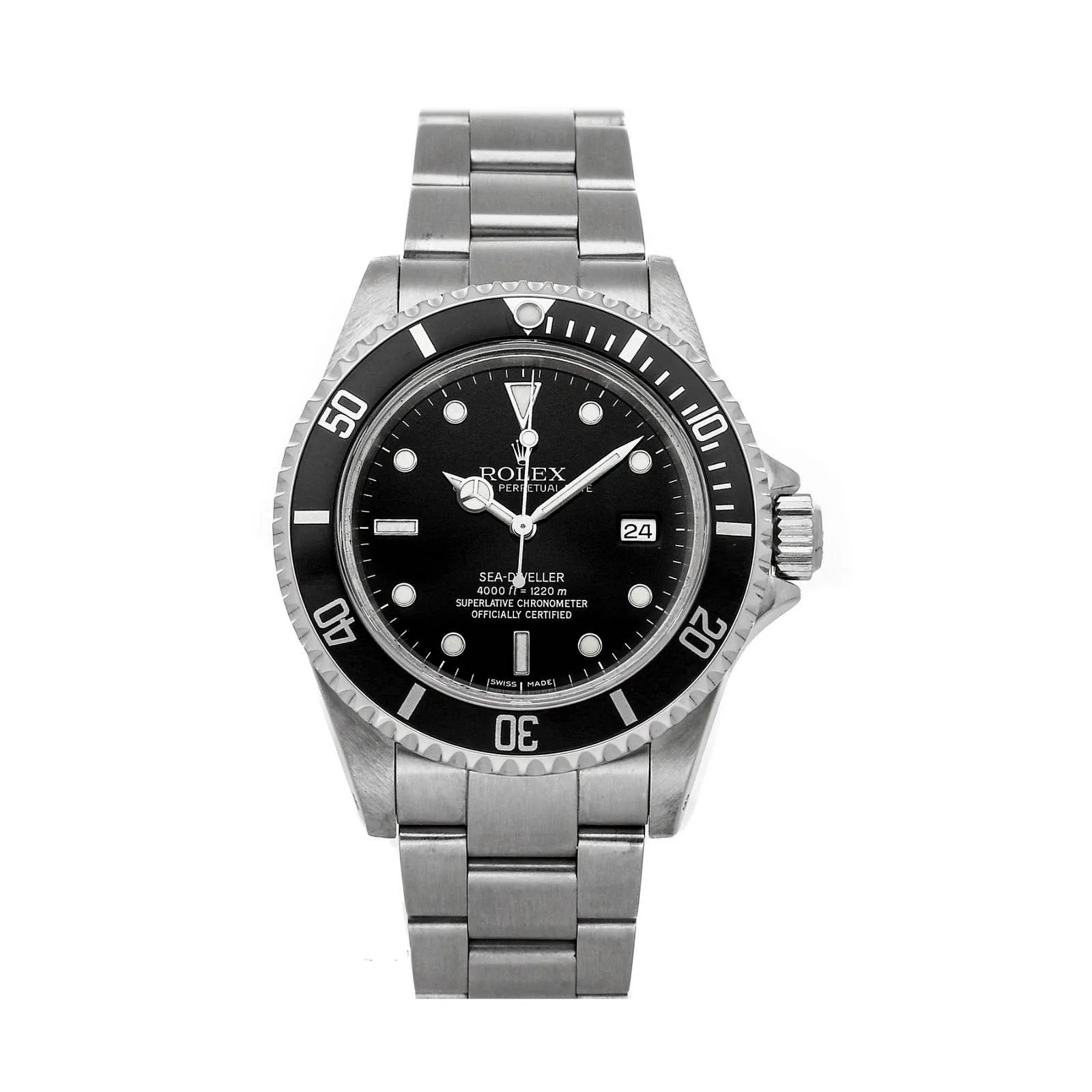 Rolex Sea-Dweller 4000 40mm Stainless steel Black