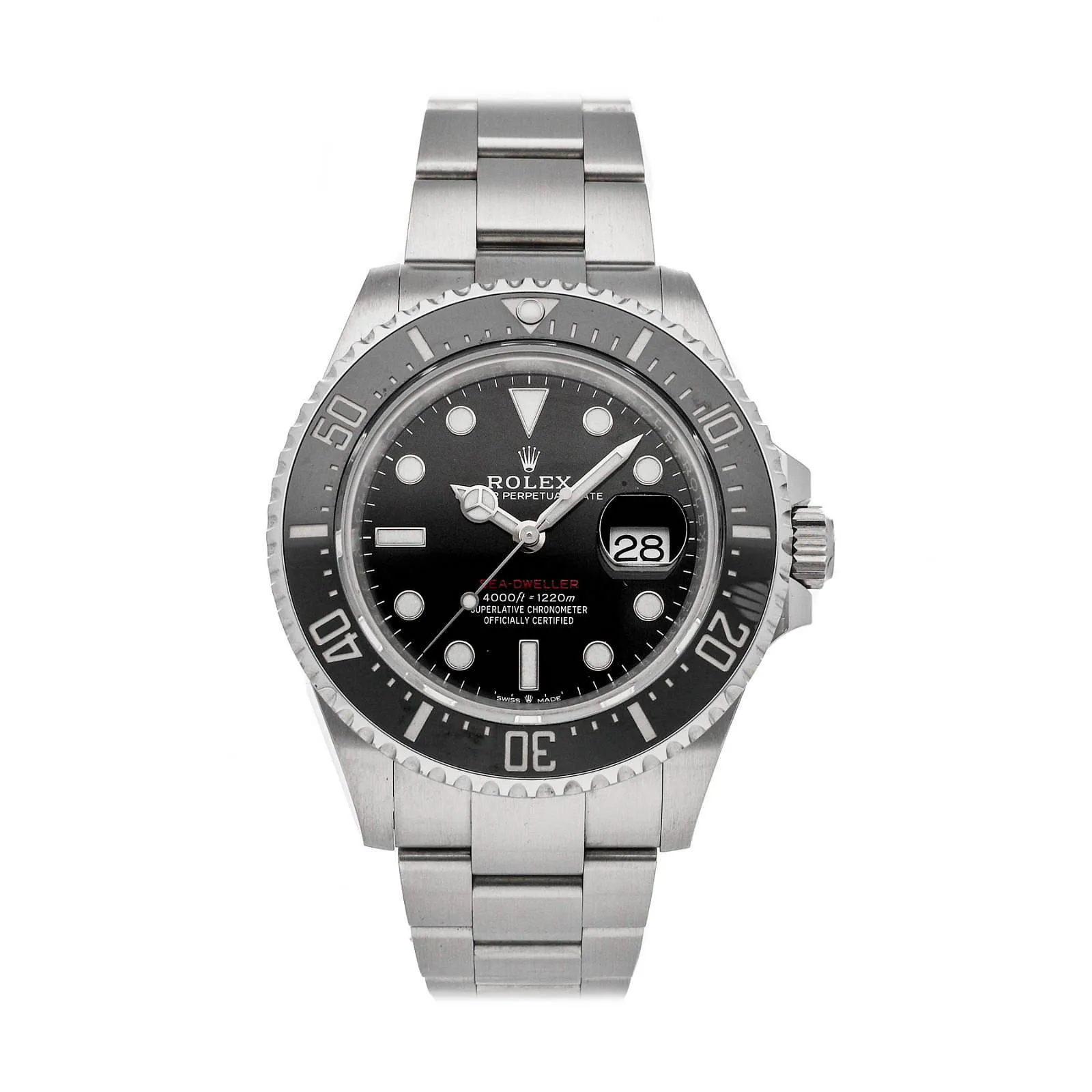 Rolex Sea-Dweller 4000 43mm Stainless steel Black