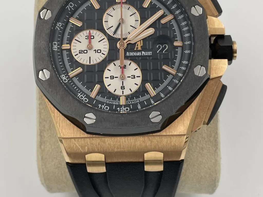 Audemars Piguet Royal Oak Offshore 48.5mm Ceramic and Rose gold Black 4