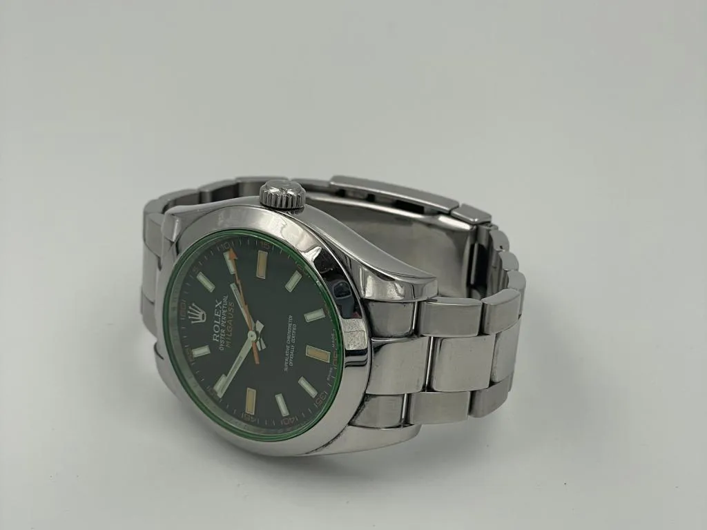 Rolex Milgauss 116400 40mm Stainless steel Black 4