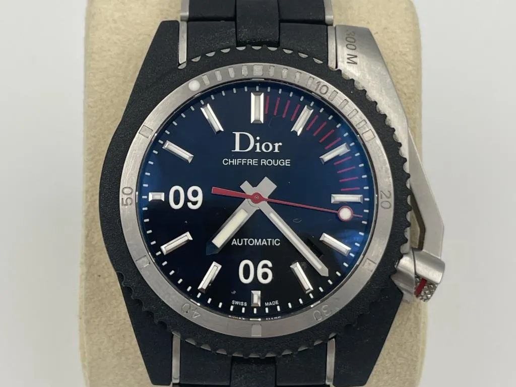 Dior Chiffre Rouge 42mm Stainless steel Black 4