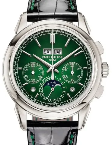 Patek Philippe Perpetual Calendar Chronograph 5270P-014 41mm Platinum Green