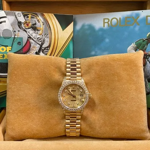 Rolex Lady-Datejust 69158 26mm Yellow gold Gold