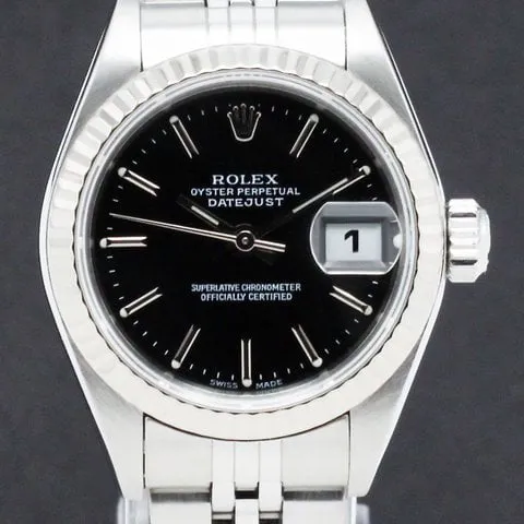 Rolex Lady-Datejust 79174 26mm Stainless steel Black