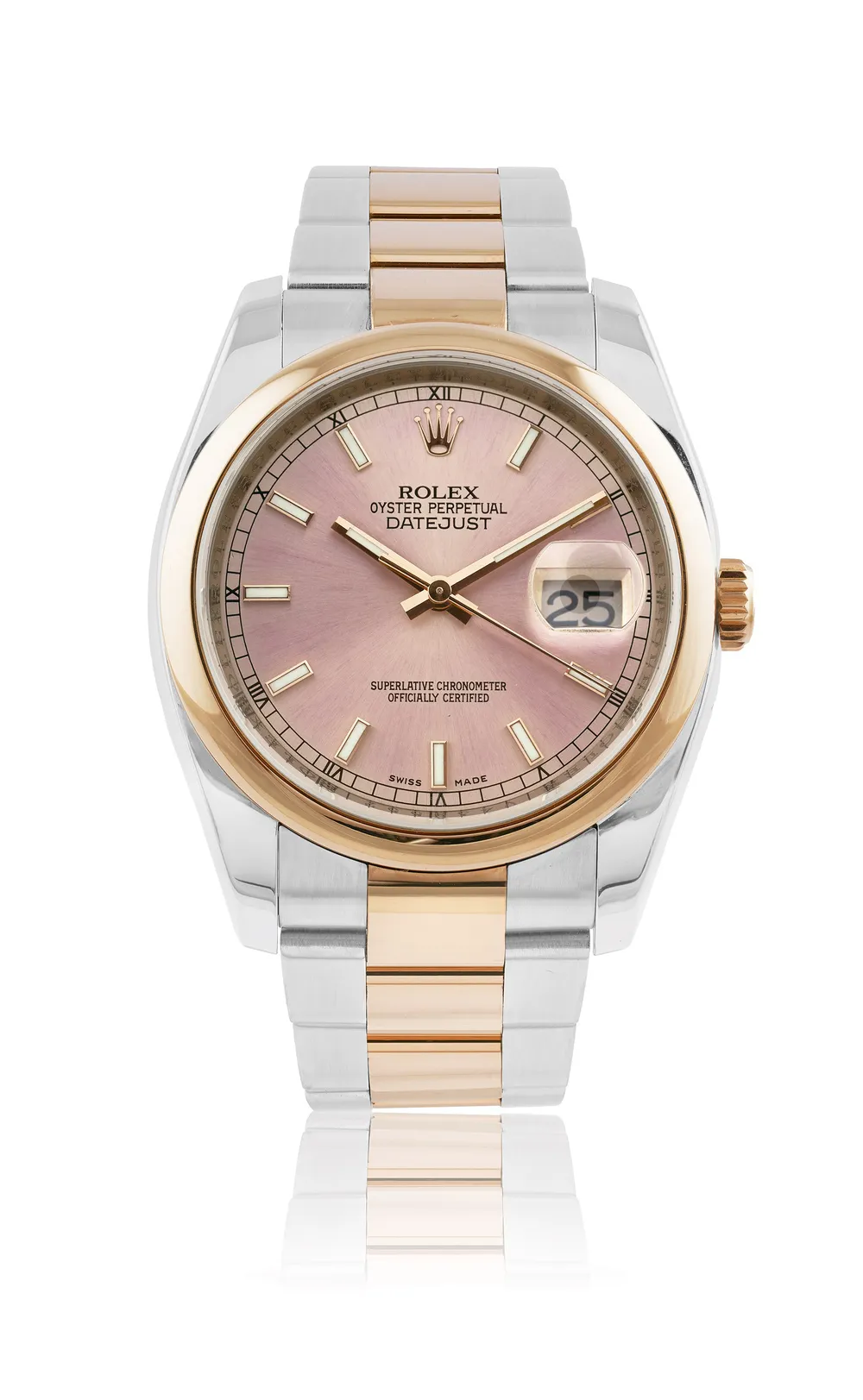 Rolex Datejust 36 116201 36mm Rose gold Rose