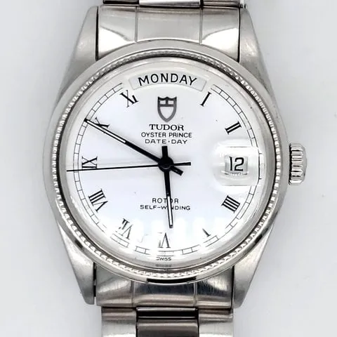 Tudor Prince Date-Day 94710 36mm Stainless steel Silver