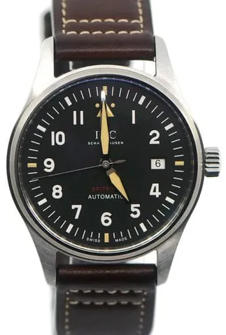 IWC Pilot IW326803 39mm Stainless steel Green