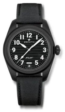 Zenith Pilot 49.4000.3620/21.I001 40mm Black ceramic Black