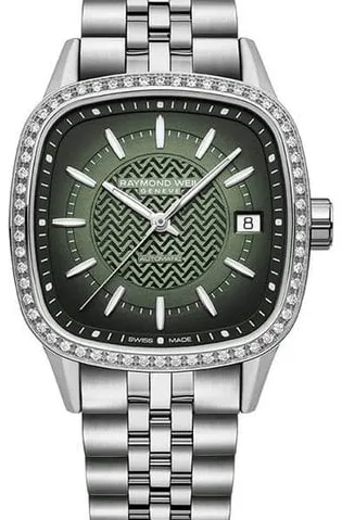 Raymond Weil Freelancer 2490-STS-52051. Green