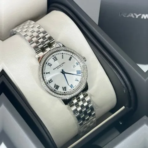 Raymond Weil Toccata 5385-STS-00653 34mm Stainless steel White