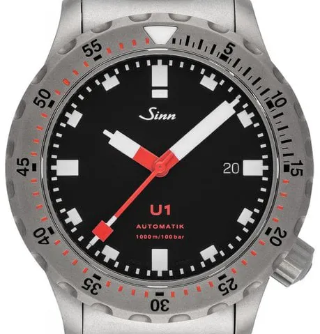 Sinn U1 1010.010 44mm Stainless steel Black