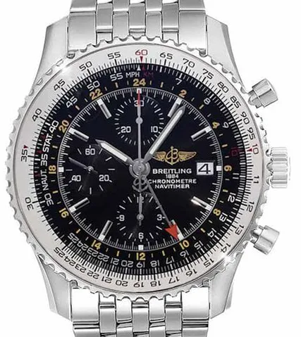 Breitling Navitimer A24322 46mm Stainless steel Black