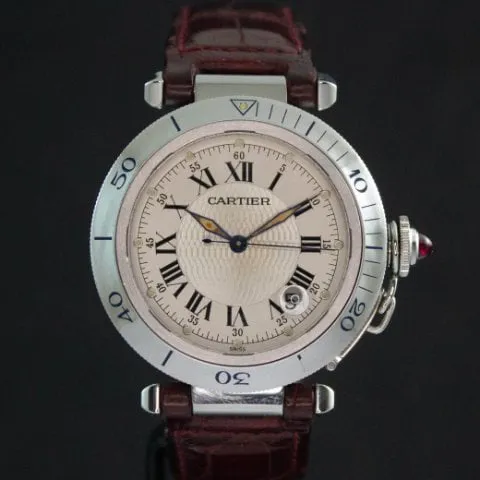 Cartier Pasha W3102255 38mm Stainless steel Silver